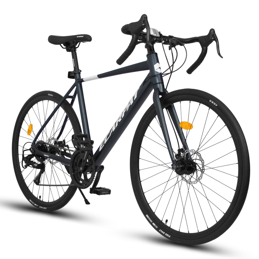 Lightweight Aluminum Road Bike 700C – 16-Speed MTB with Dual Disc Brakes-lymiu