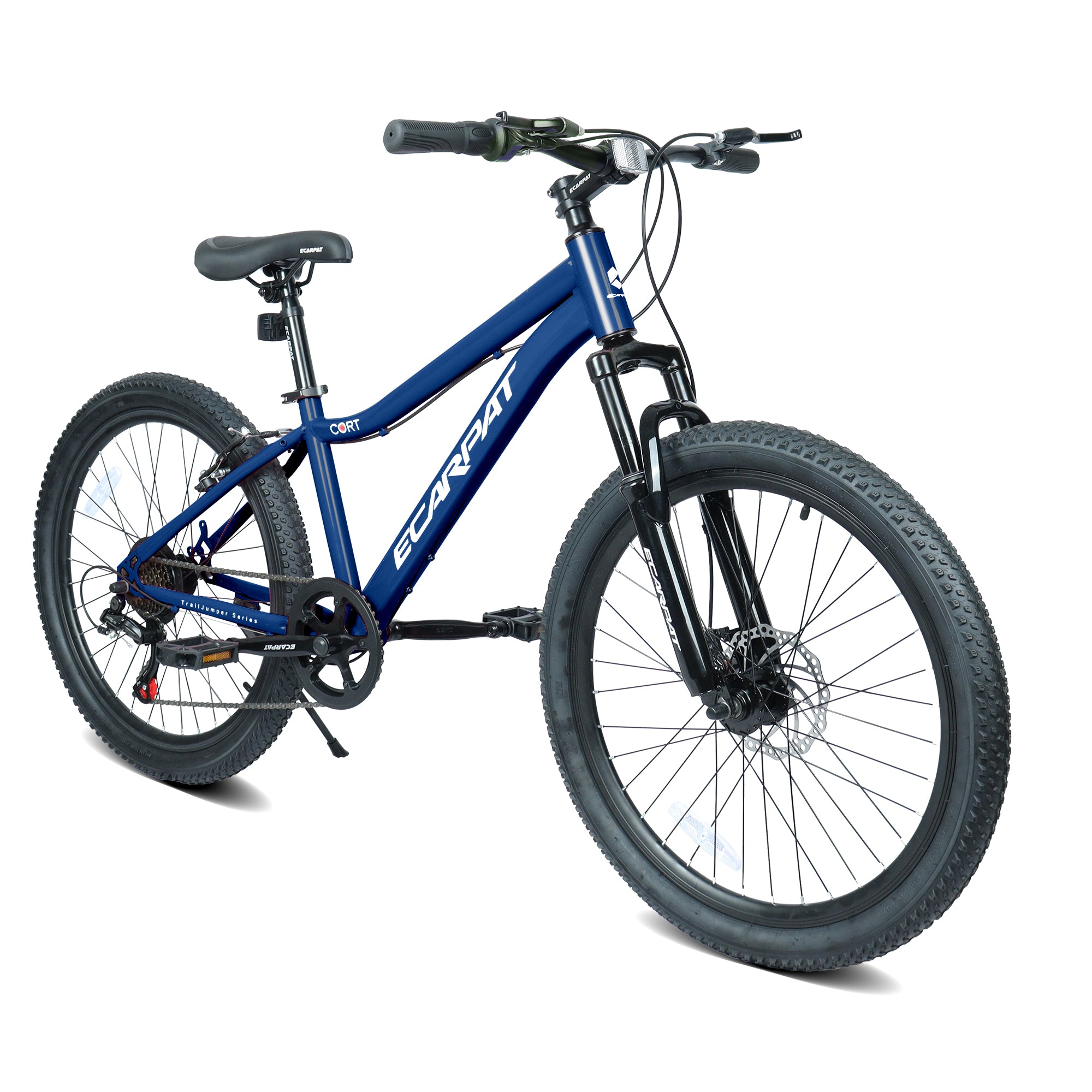 24-Inch 7-Speed Youth Mountain Bike, Front Suspension-lymiu
