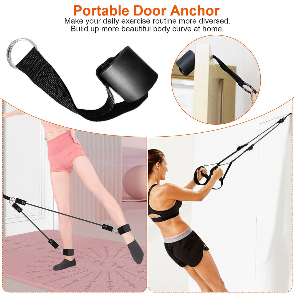 100LBS / 180LBS Pilates Bar Kit & Multifunctional Yoga Toning Exercise Set | Lymiu