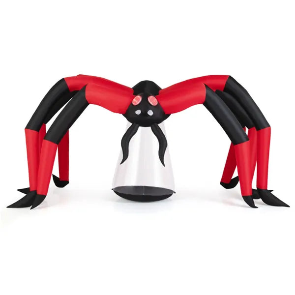 10ft Giant Inflatable Halloween Spider Decoration | LYMIU