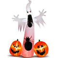 11.8FT Giant Inflatable Halloween Ghost, Spider & Pumpkin Decor | LYMIU