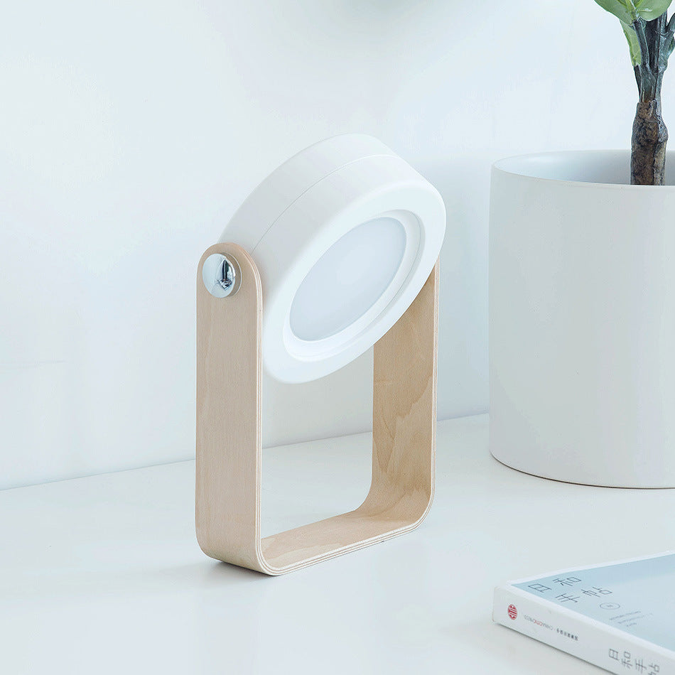Foldable LED Reading Desk Lamp & Portable Night Light – 3-Level Touch Dimmable, USB Rechargeable Home Decor-lymiu