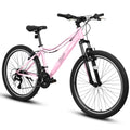 24/26-Inch Mountain Bike – 21-Speed All-Terrain MTB with Front Suspension - Lymiu