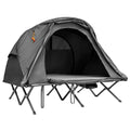 2-Person Outdoor Camping Tent with External Cover & Self-Inflating Air Mattress | Lymiu