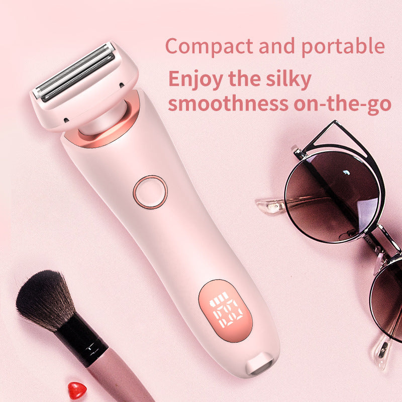2-in-1 USB Rechargeable Hair Removal Epilator & Body Shaver for Women