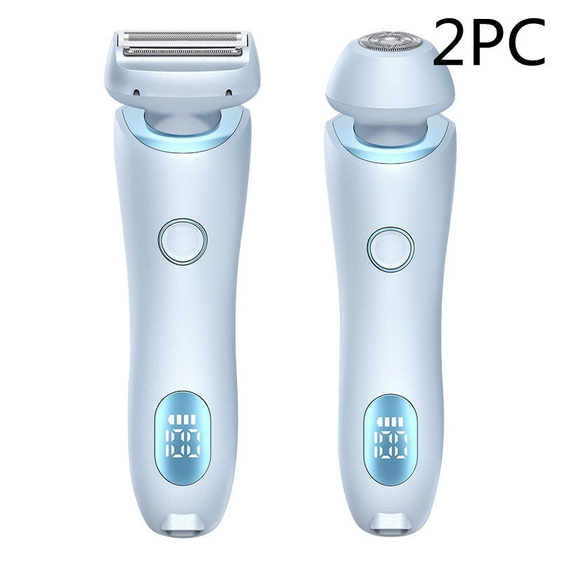2-in-1 USB Rechargeable Hair Removal Epilator & Body Shaver for Women