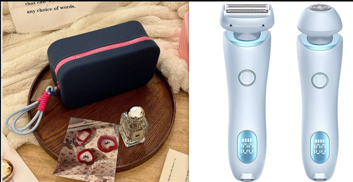 2-in-1 USB Rechargeable Hair Removal Epilator & Body Shaver for Women