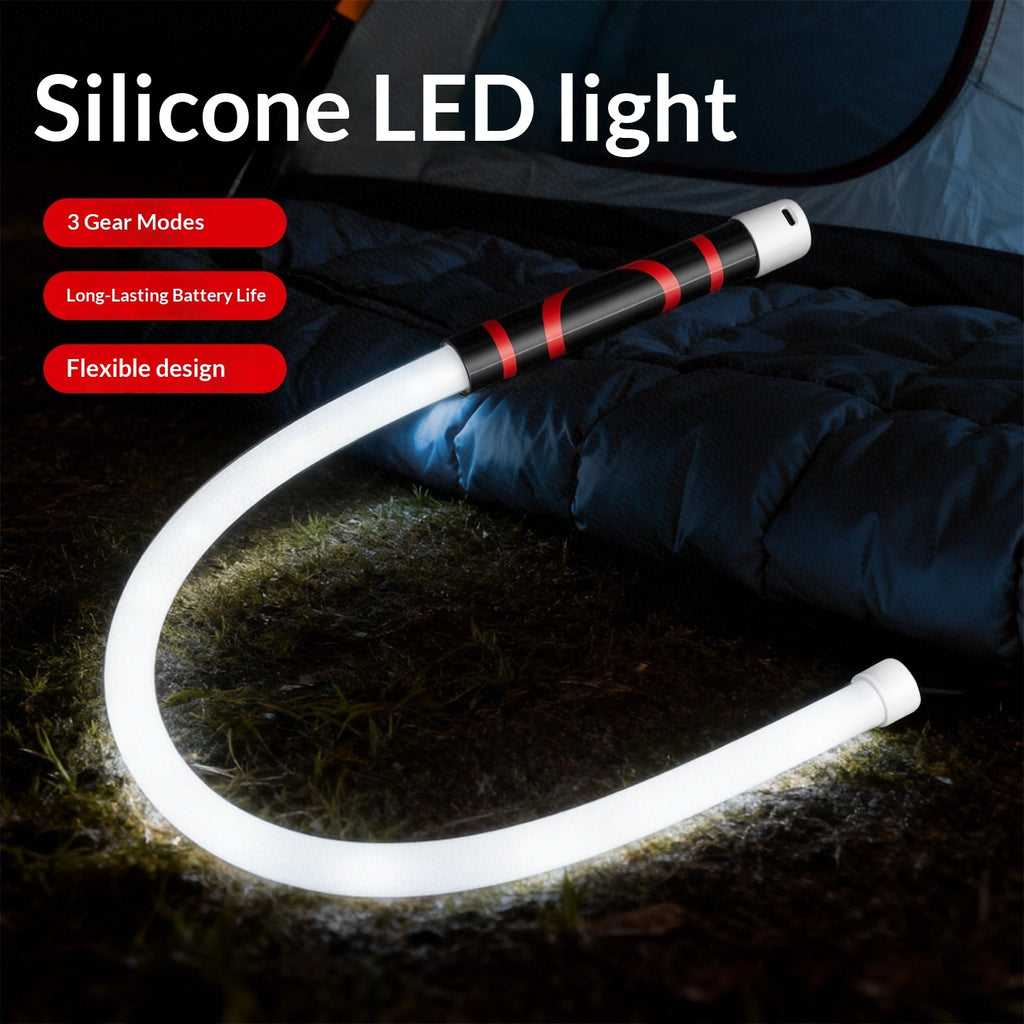 27-Inch Flexible LED Work Light - High Lumen Rechargeable Flashlight Stick (3 Modes)