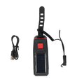 Solar Power Bike Light And Horn Rechargeable For Night Riding-lymiu