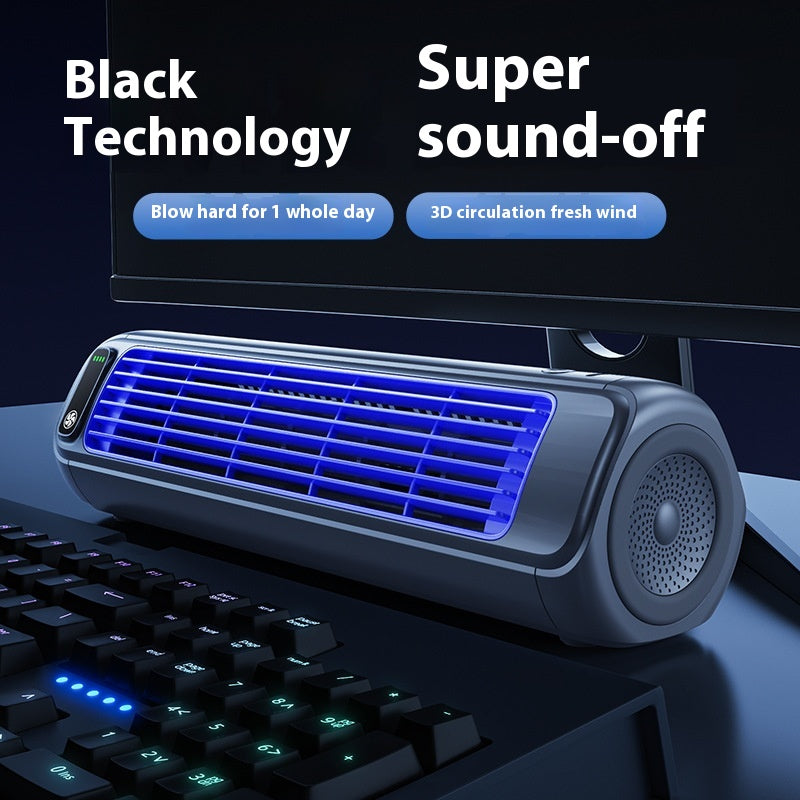 Mini Portable Bladeless Air Conditioner & USB Silent Desktop Air Cooler-lymiu