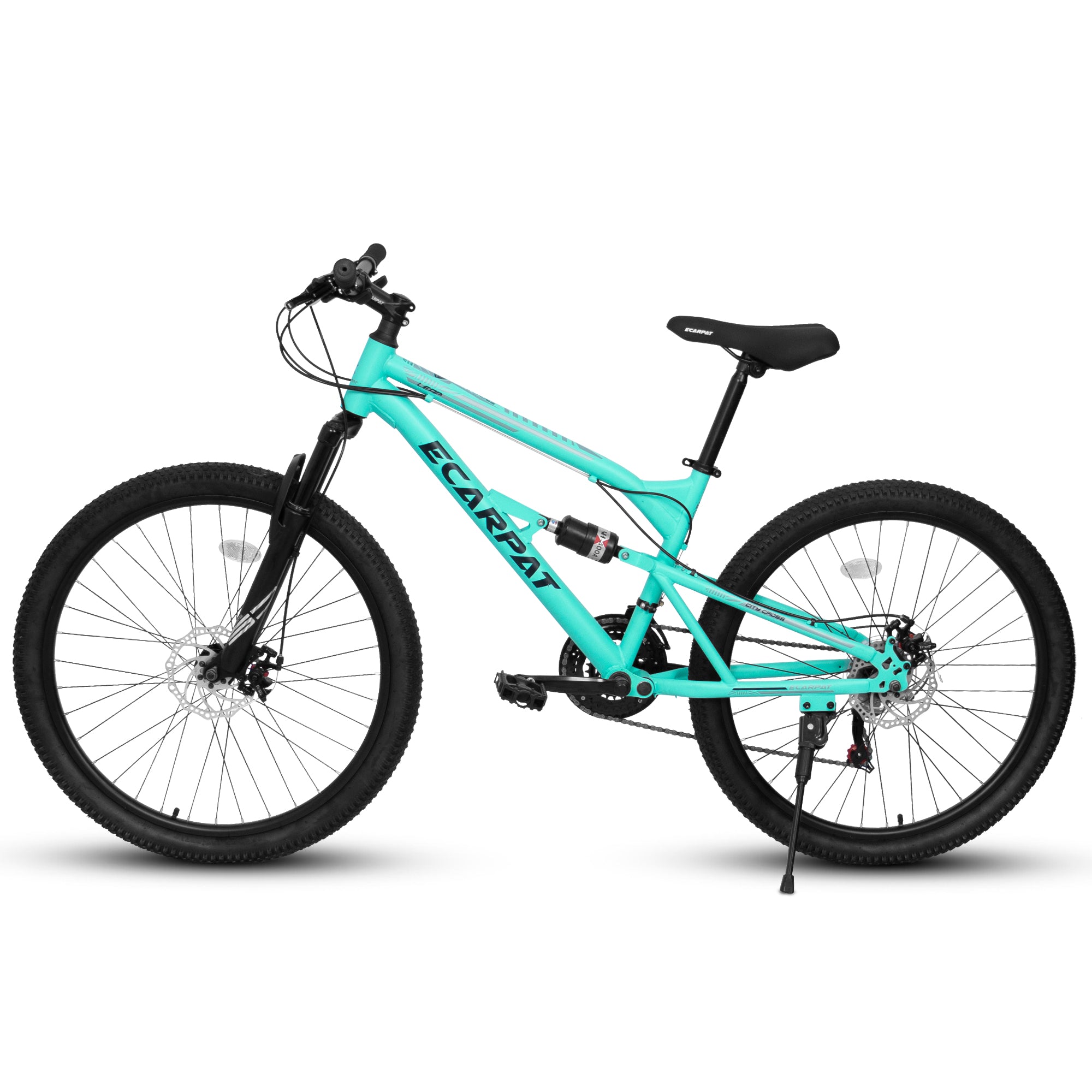 A26207 26-Inch Full-Suspension 21-Speed Mountain Bike, Unisex-lymiu