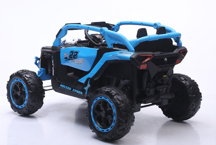 24V 400W Kids Ride-On UTV Car with Remote Control, Blue