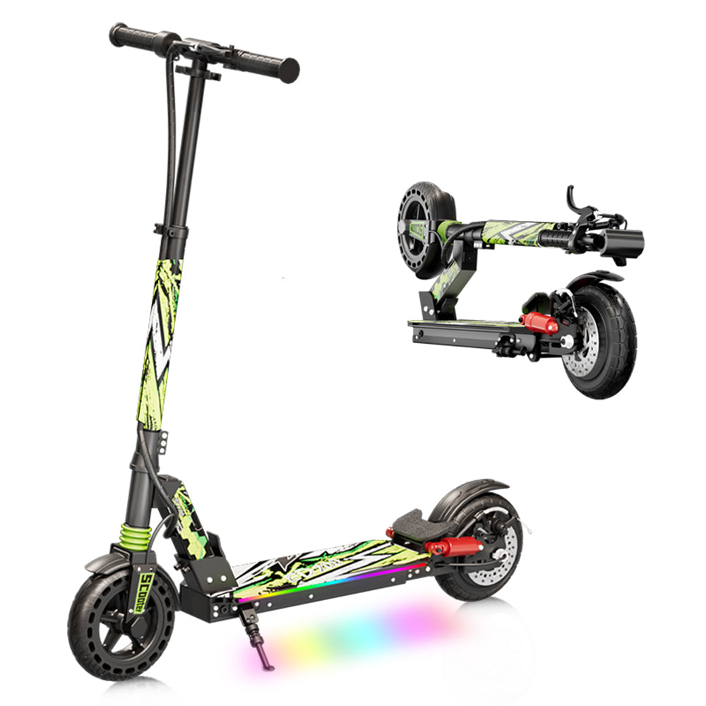 ED200 Electric Scooter for Teens - 200W Foldable E-Scooter with 15.5 MPH Max Speed-lymiu
