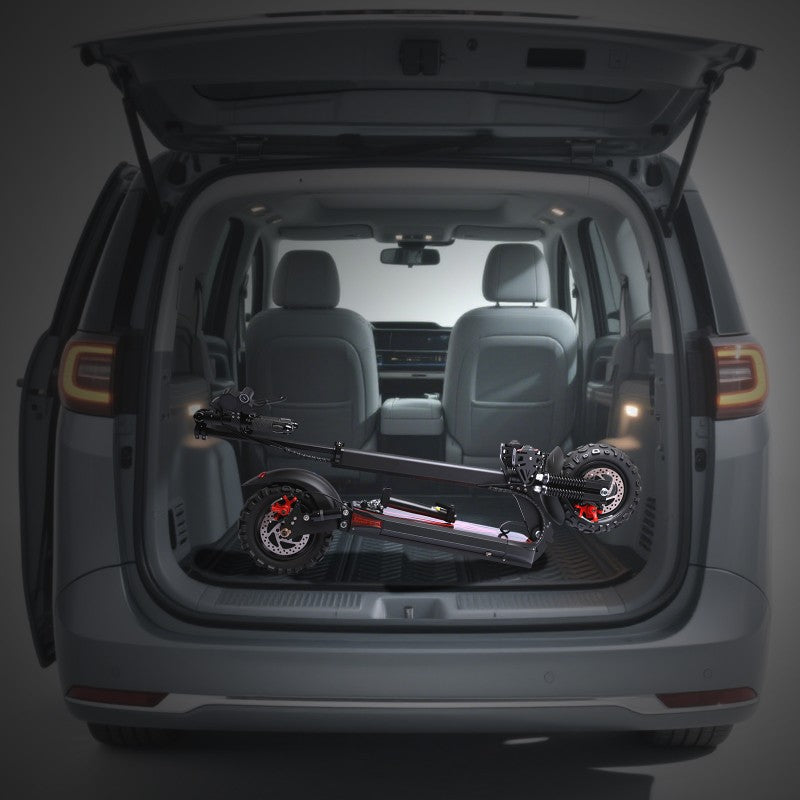 Anluosen D02 Pro E-Scooter: 1200W Dual-Suspension Off-Road Scooter, 55km/h- lymiu
