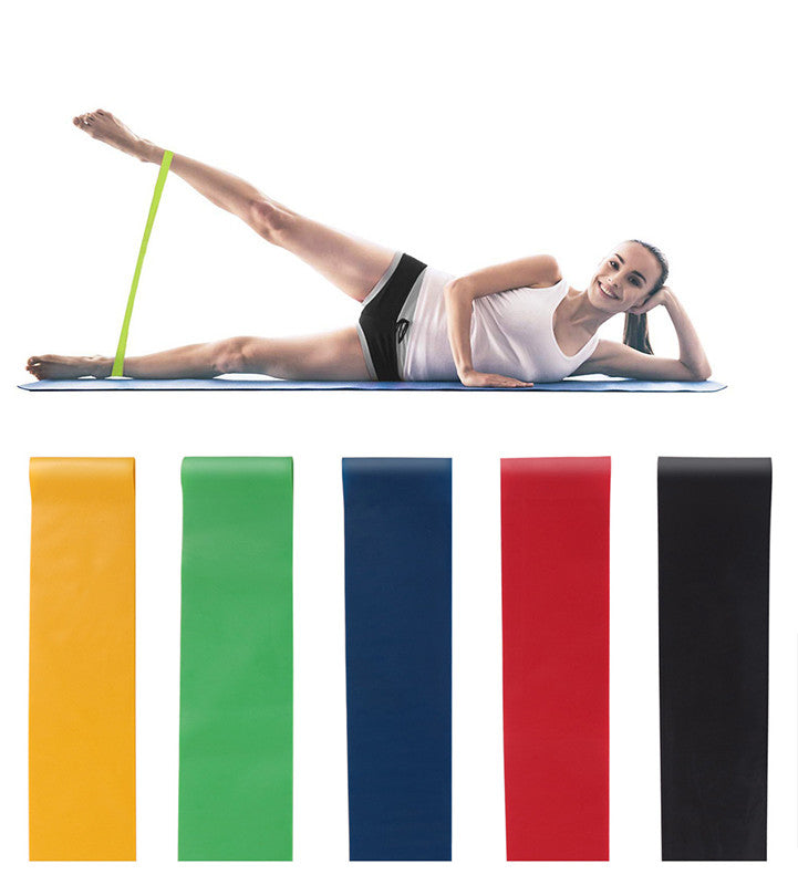 5-Level Resistance Rubber Bands & Yoga Training Elastic Bands Set | Lymiu