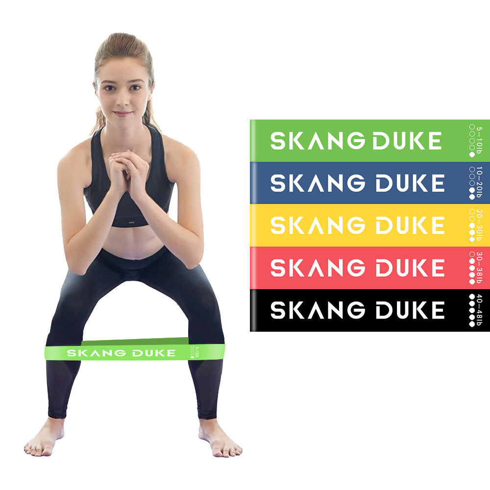 5-Level Resistance Rubber Bands & Yoga Training Elastic Bands Set | Lymiu