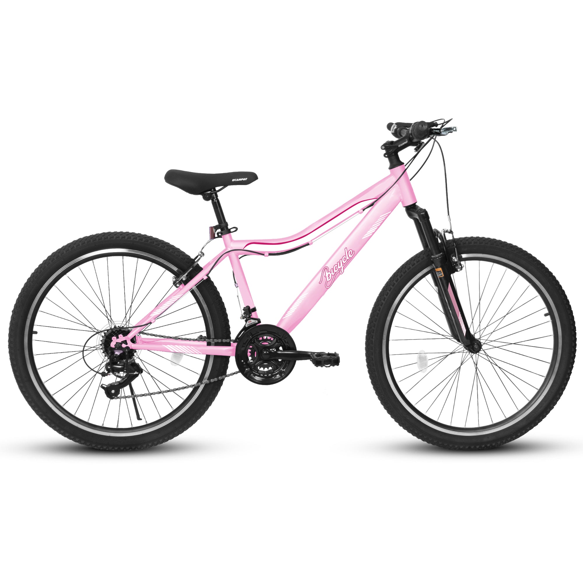 24/26-Inch Mountain Bike – 21-Speed All-Terrain MTB with Front Suspension - Lymiu