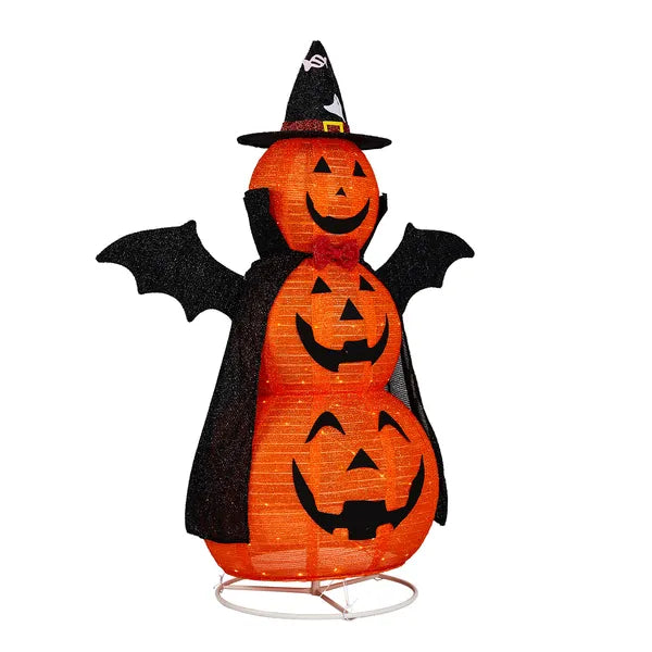 5ft Retractable Fabric Pumpkin Halloween Light Decor | LYMIU