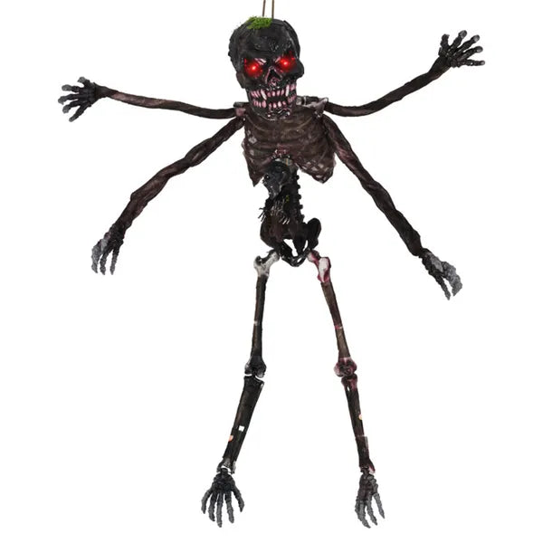 6ft Sound-Activated Halloween Skeleton Decoration | LYMIU