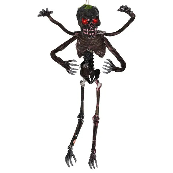 6ft Sound-Activated Halloween Skeleton Decoration | LYMIU