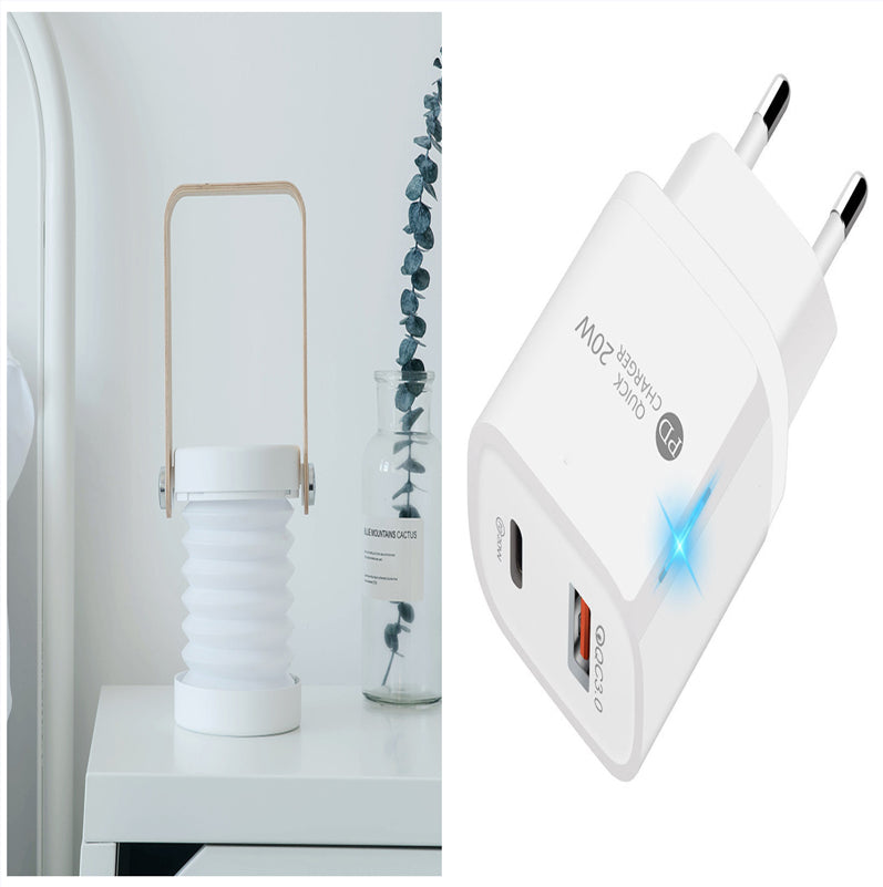 Foldable LED Reading Desk Lamp & Portable Night Light – 3-Level Touch Dimmable, USB Rechargeable Home Decor