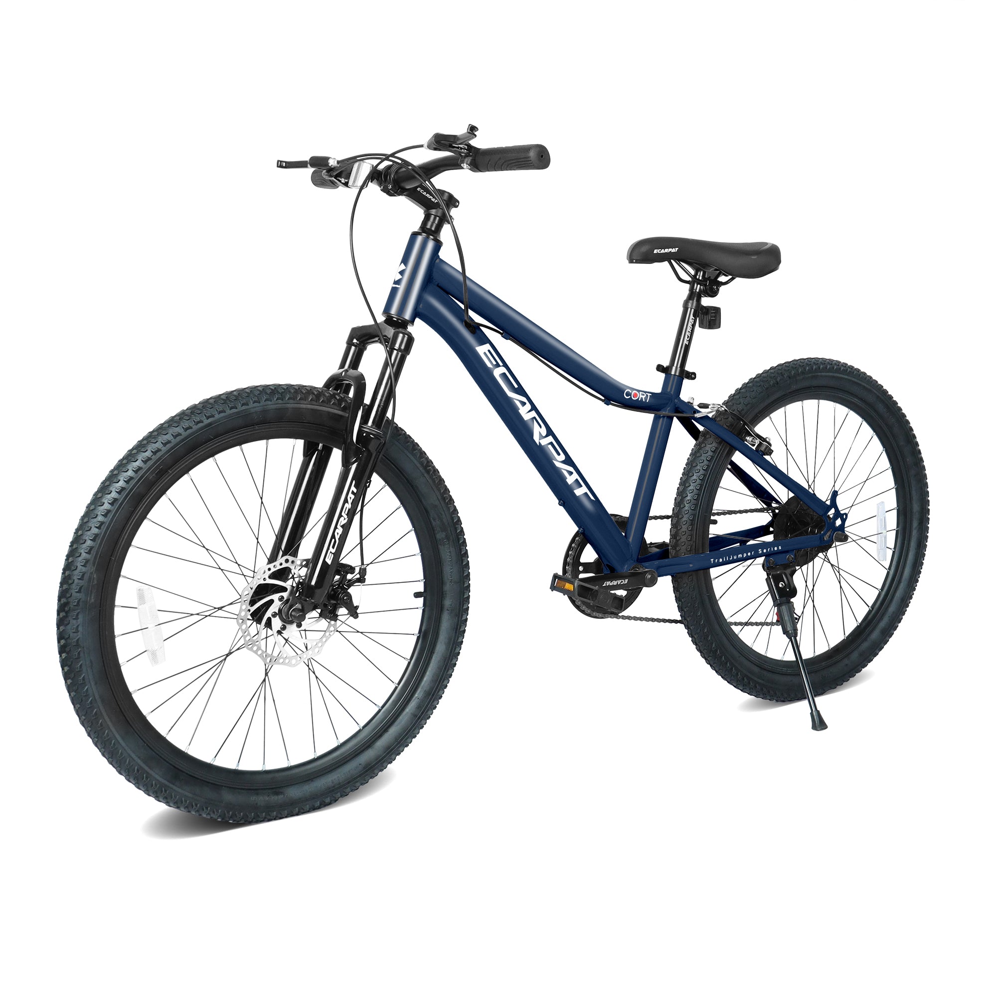 24-Inch 7-Speed Youth Mountain Bike, Front Suspension-lymiu