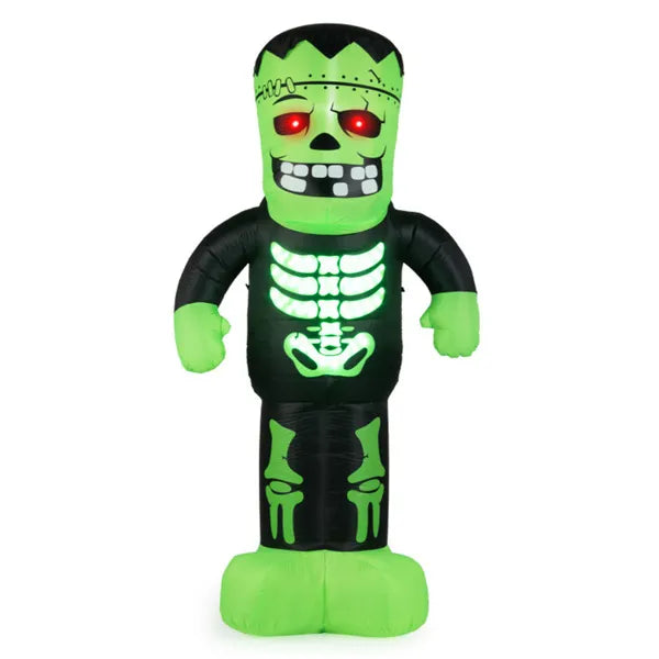 8.4ft LED-Lit Inflatable Frankenstein - Waterproof Outdoor Halloween Decor | LYMIU