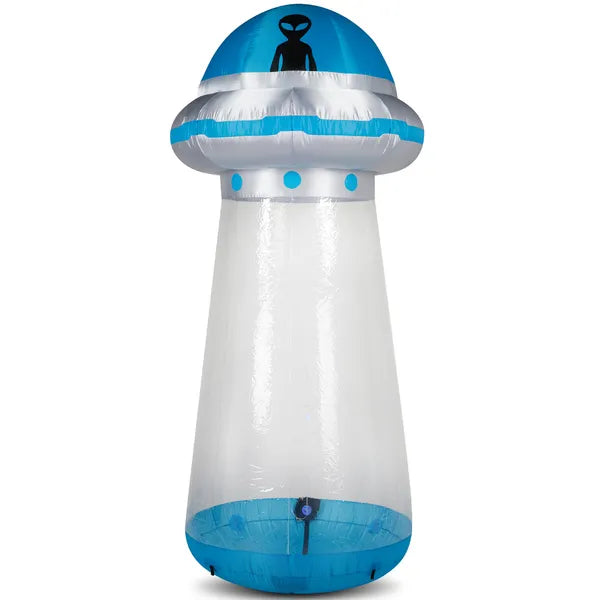 8.8ft Inflatable UFO Halloween Yard Decoration with LEDs | LYMIU