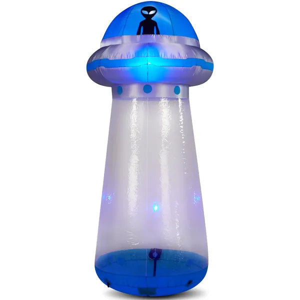 8.8ft Inflatable UFO Halloween Yard Decoration with LEDs | LYMIU