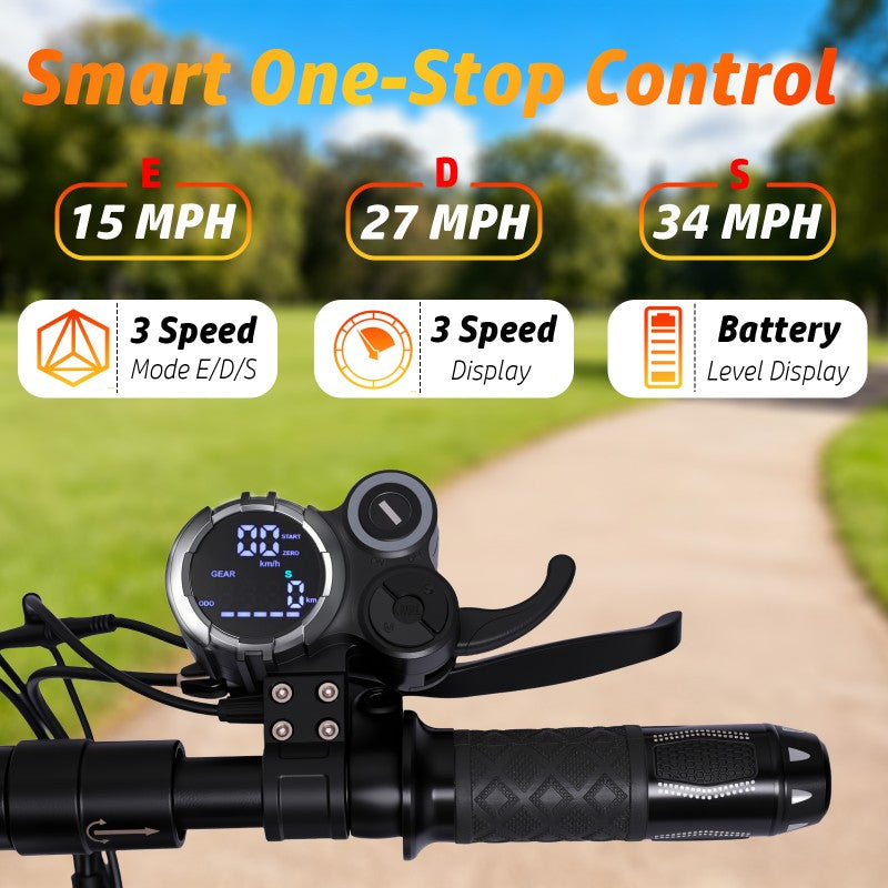 Anluosen D02 Pro E-Scooter: 1200W Dual-Suspension Off-Road Scooter, 55km/h- lymiu