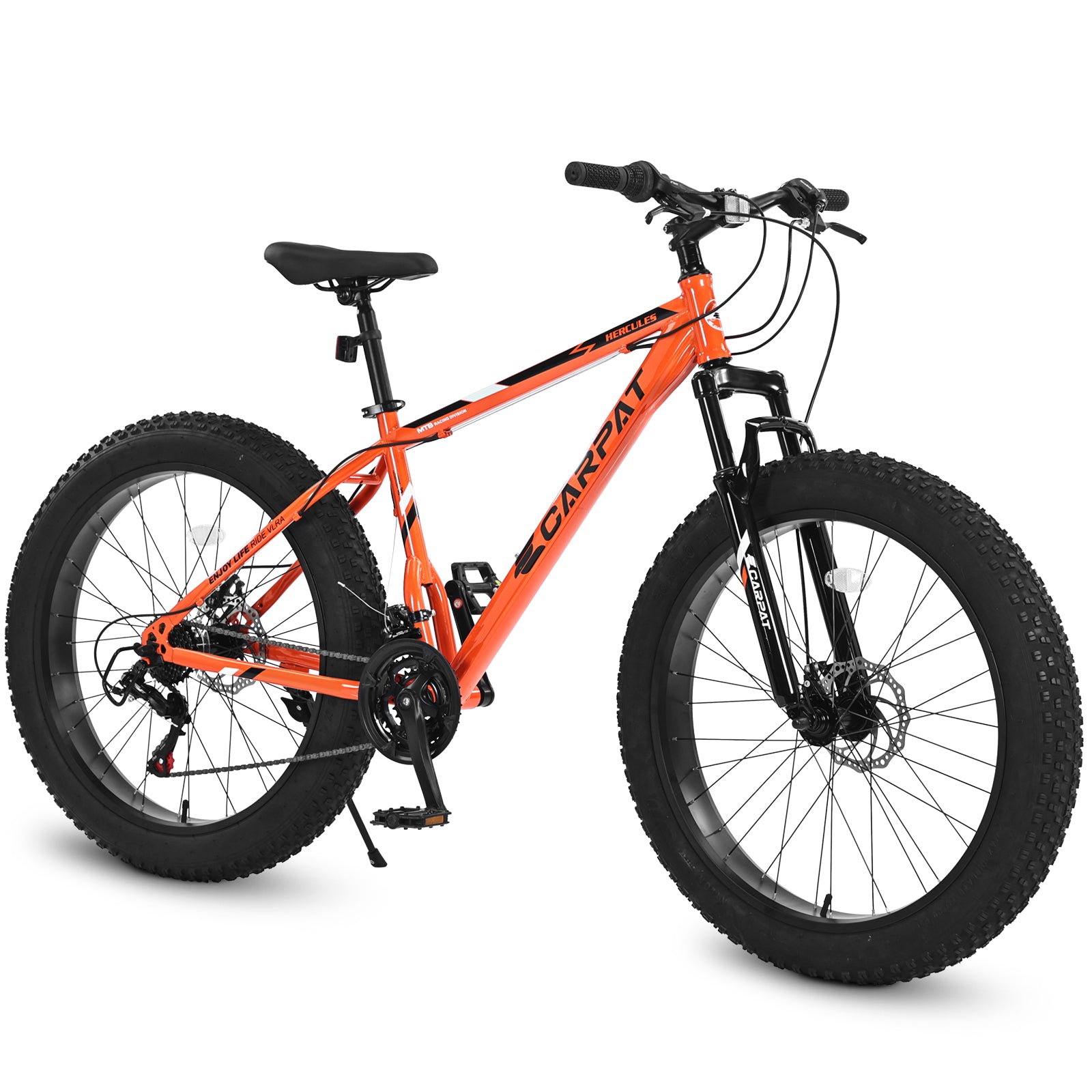 S26109 26-Inch 21-Speed Fat Tire Mountain Bike-lymiu