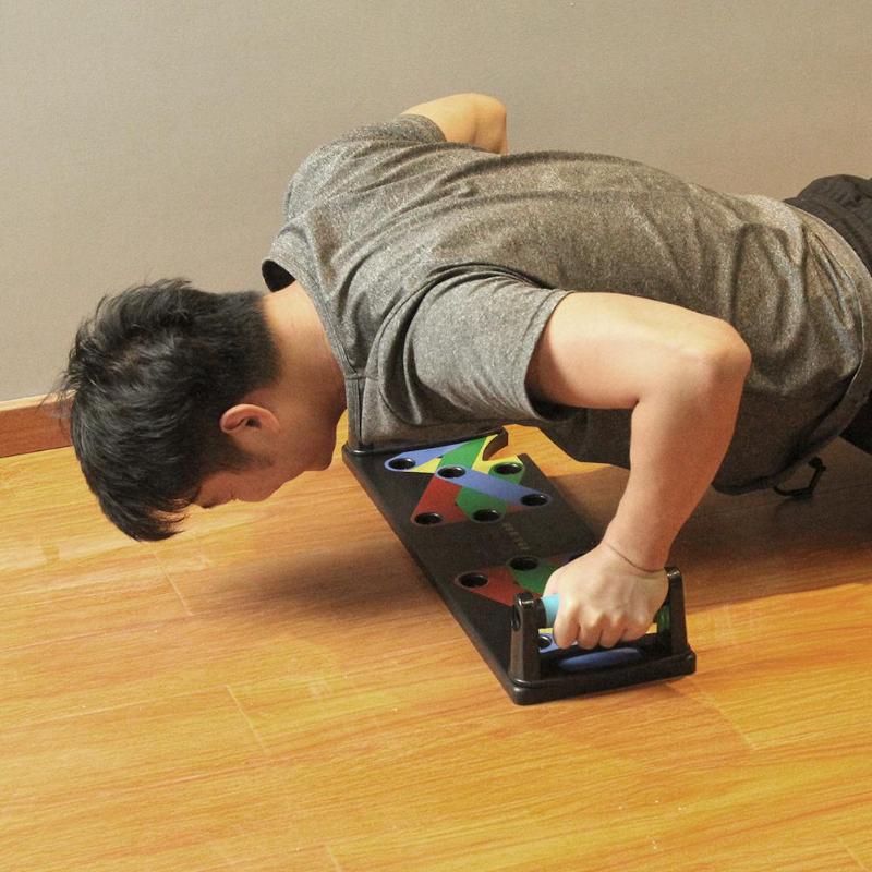 9-in-1 Multifunctional Push-Up Board Bracket & Home Fitness Gym System | Lymiu