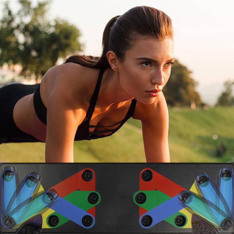9-in-1 Multifunctional Push-Up Board Bracket & Home Fitness Gym System | Lymiu