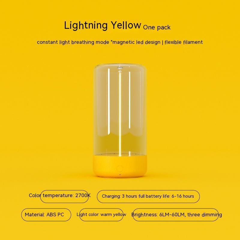Portable LED Camping Light & Type-C Rechargeable Creative Night Light-lymiu