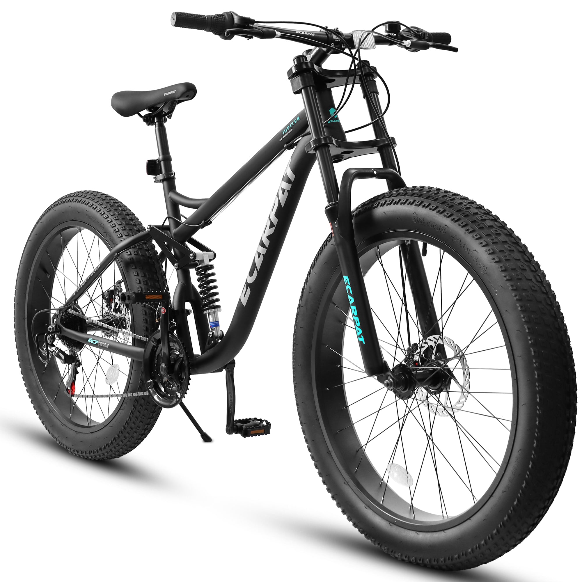 A26309 26-Inch Full-Suspension Fat Tire Mountain Bike, 21-Speed, lymiu