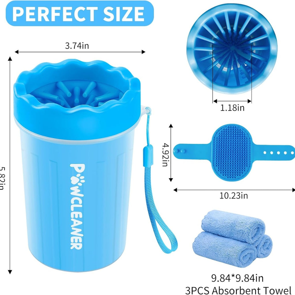 Professional 7-in-1 Dog Paw Cleaner Set - Portable Paw Washer & Grooming Kit-lymiu