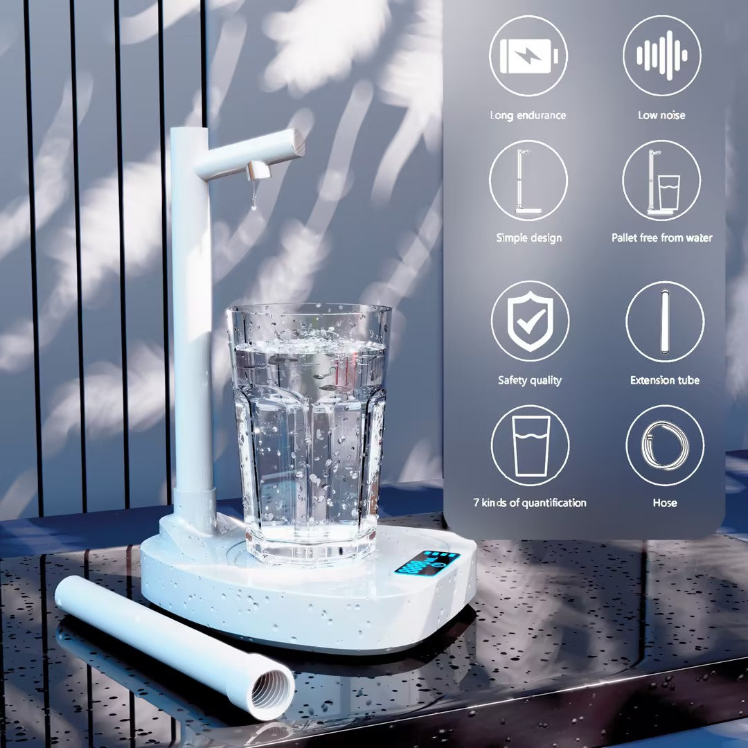 Automatic Desktop Water Dispenser with Extension Tube & Stand | Lymiu