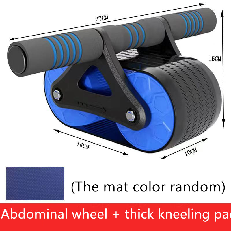Automatic Rebound Double Wheel Ab Roller & Abdominal Exerciser for Home Gym | Lymiu