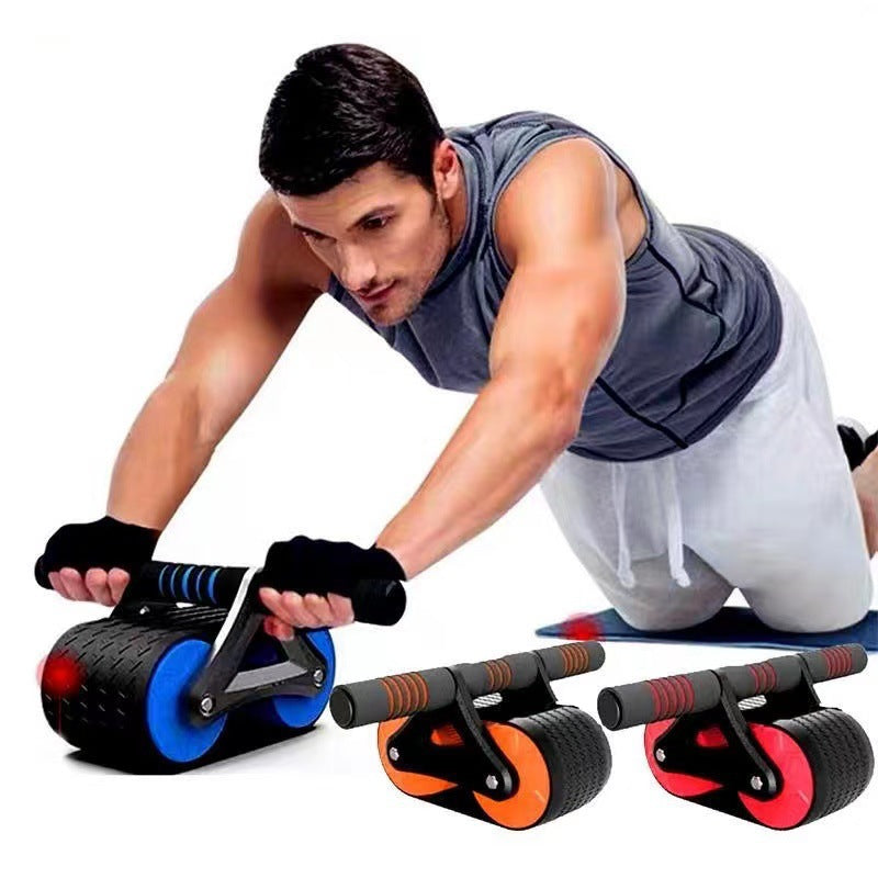 Automatic Rebound Double Wheel Ab Roller & Abdominal Exerciser for Home Gym | Lymiu