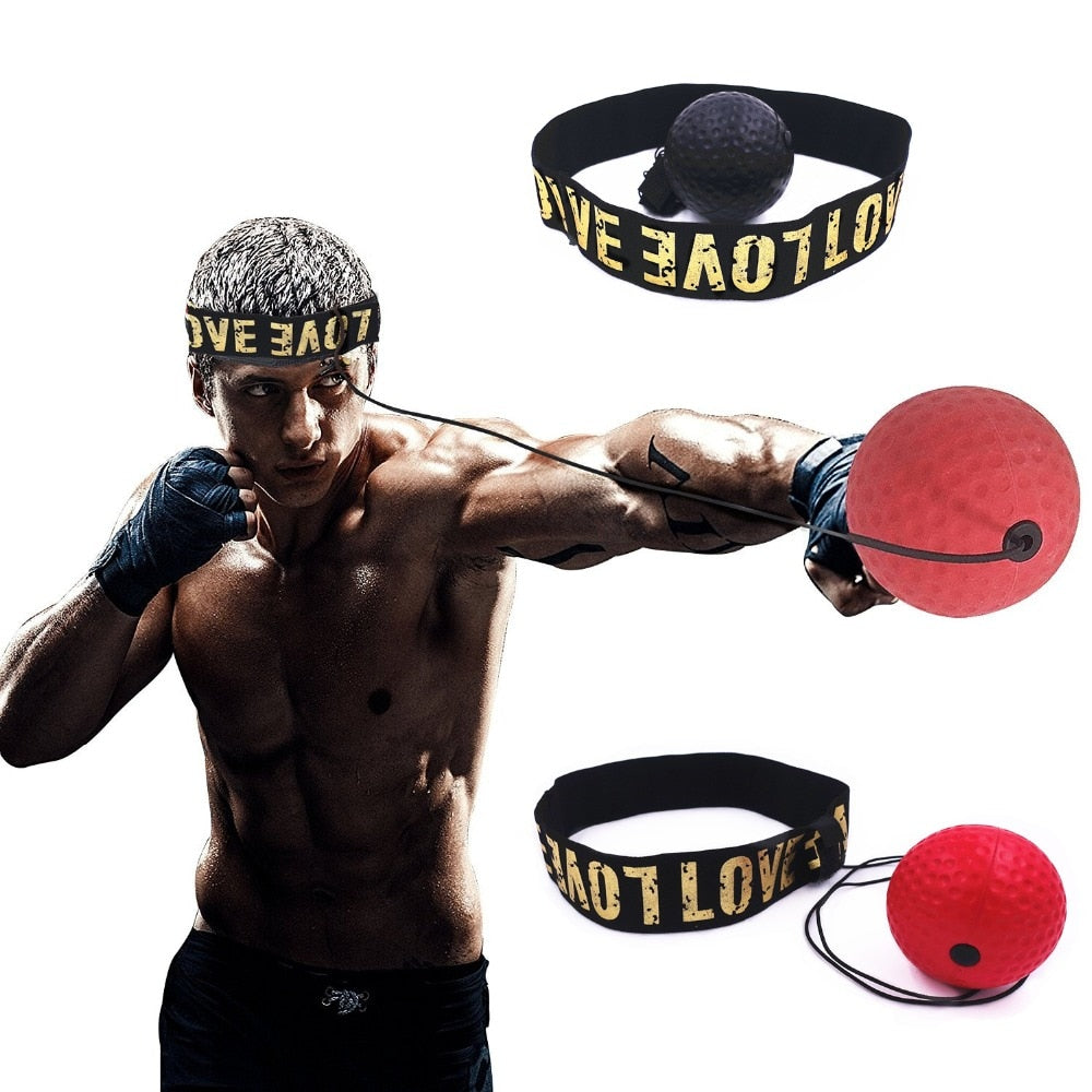 Boxing Reflex Speed Punch Ball & Agility Training Set | Lymiu