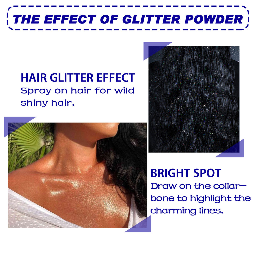 Brightening Glitter Spray for Halloween & Party | LYMIU