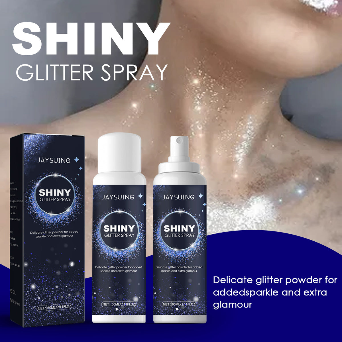 Brightening Glitter Spray for Halloween & Party | LYMIU