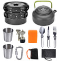 Camping Cookware Kit & Aluminum Outdoor Cooking Set | Lymiu