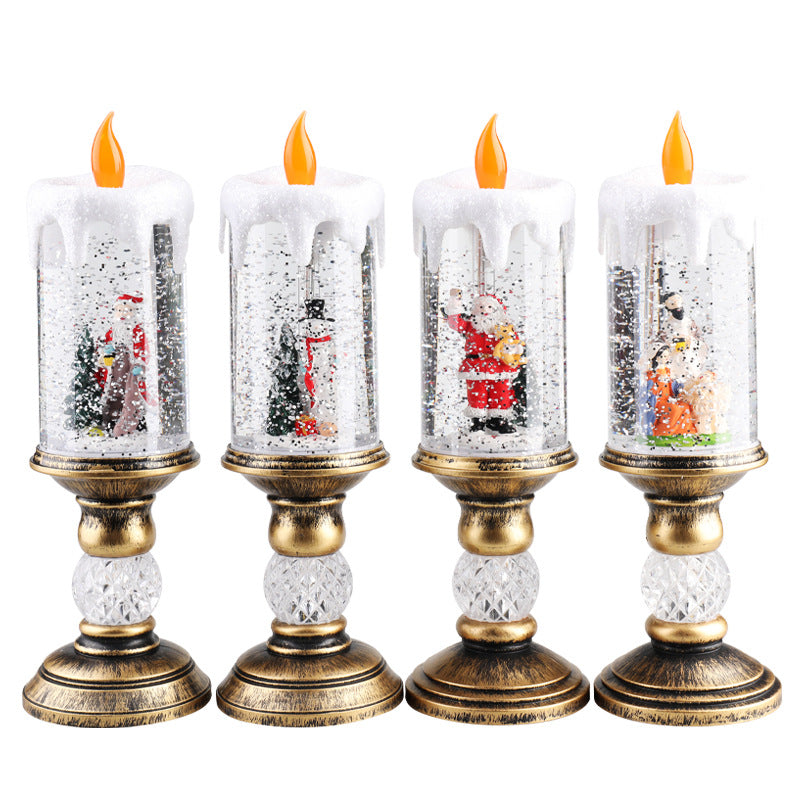 Christmas Decorations LED Candle Light Scene Layout | LYMIU