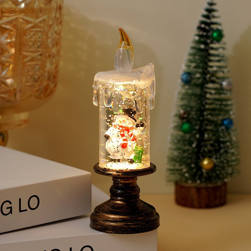 Christmas Decorations LED Candle Light Scene Layout | LYMIU