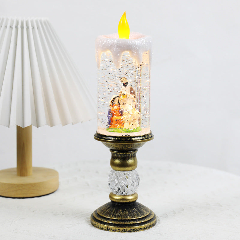 Christmas Decorations LED Candle Light Scene Layout | LYMIU