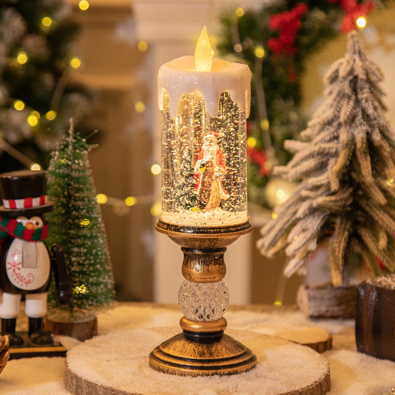 Christmas Decorations LED Candle Light Scene Layout | LYMIU