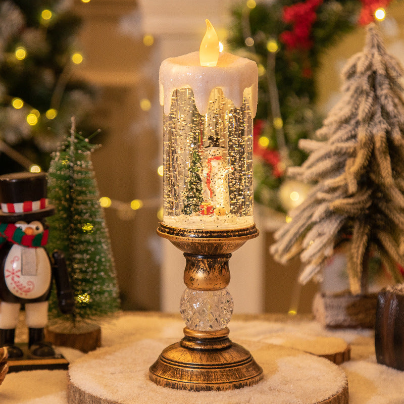 Christmas Decorations LED Candle Light Scene Layout | LYMIU