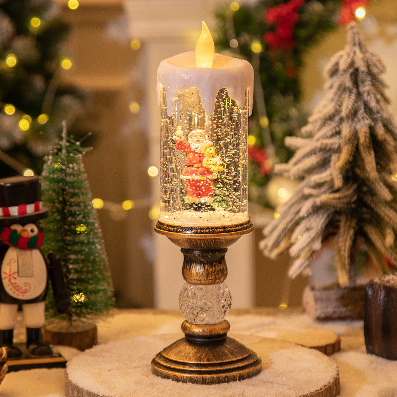 Christmas Decorations LED Candle Light Scene Layout | LYMIU