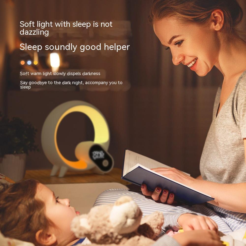 Creative Q Light Analog Sunrise Digital Display Alarm Clock & Bluetooth Audio | Lymiu